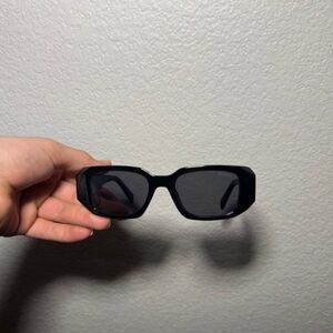 Prada Black Sunglasses with Case